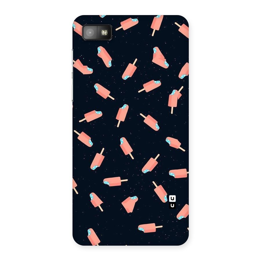 Icy Pattern Back Case for Blackberry Z10