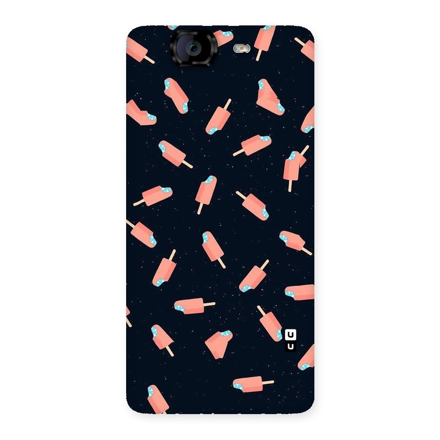 Icy Pattern Back Case for Canvas Knight A350