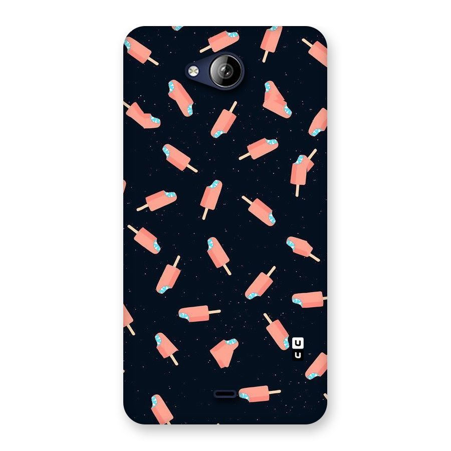 Icy Pattern Back Case for Canvas Play Q355