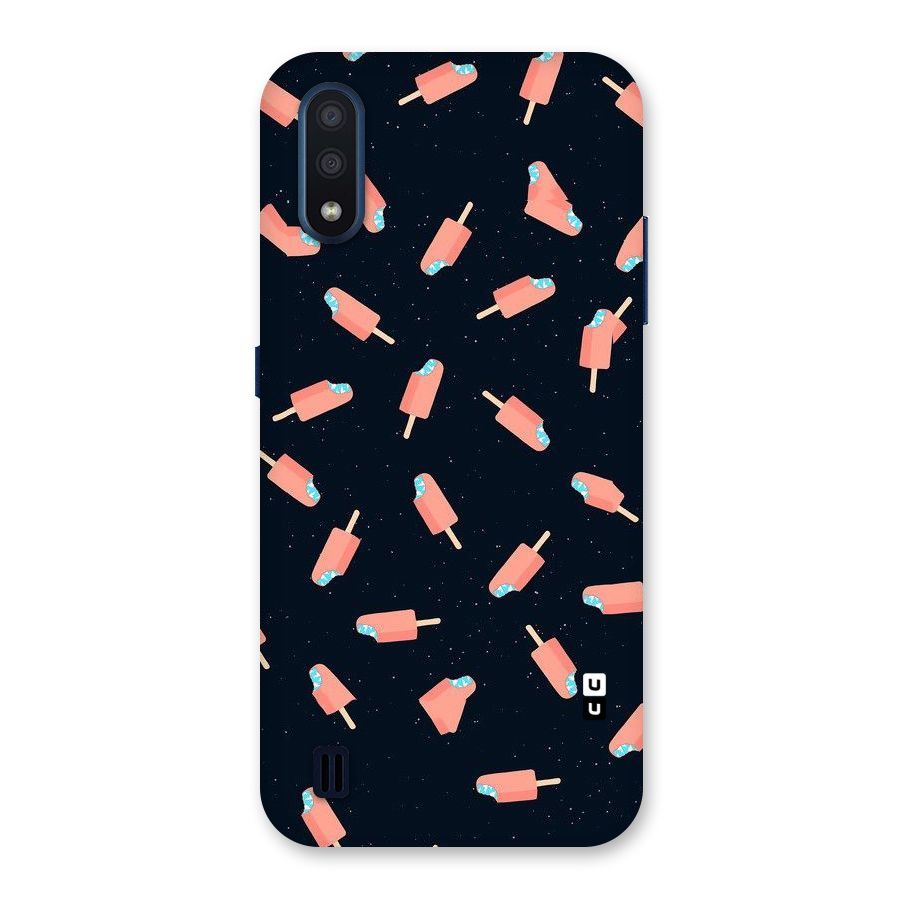 Icy Pattern Back Case for Galaxy M01