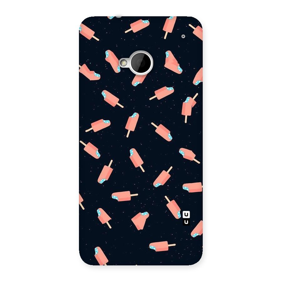 Icy Pattern Back Case for HTC One M7