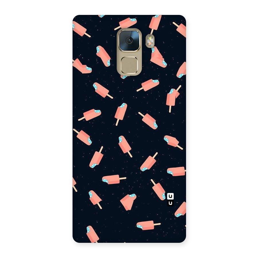 Icy Pattern Back Case for Huawei Honor 7