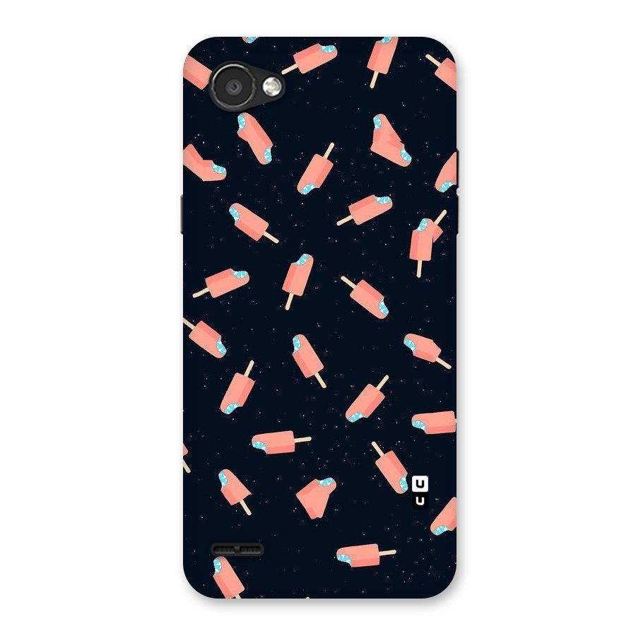 Icy Pattern Back Case for LG Q6