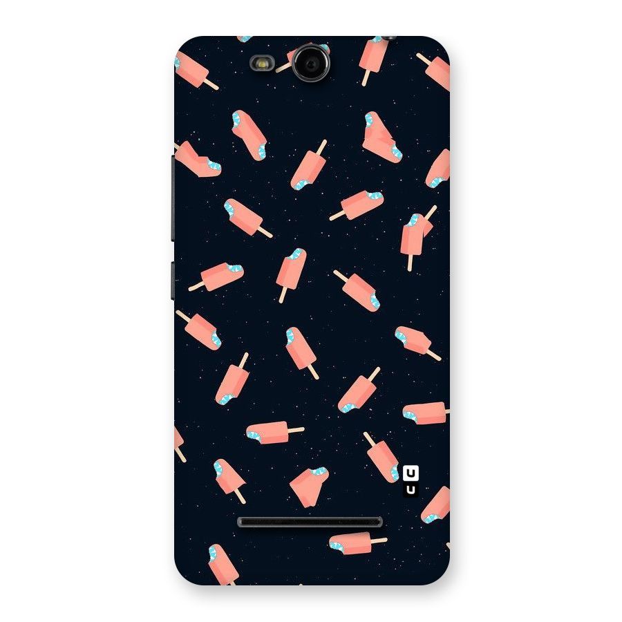 Icy Pattern Back Case for Micromax Canvas Juice 3 Q392