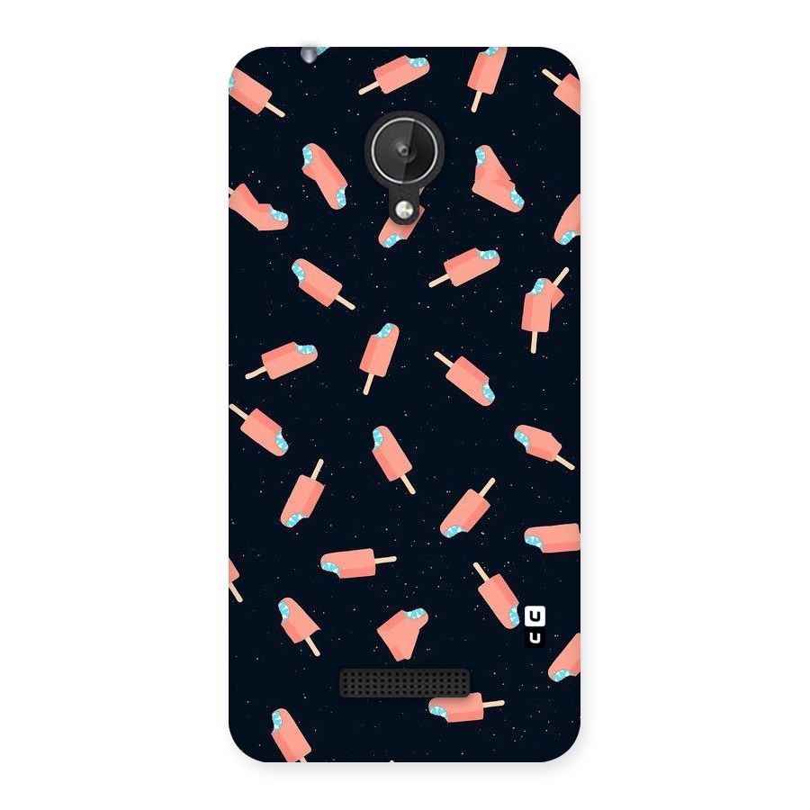 Icy Pattern Back Case for Micromax Canvas Spark Q380