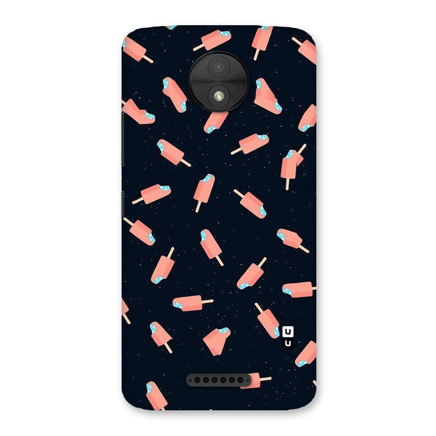 Icy Pattern Back Case for Moto C