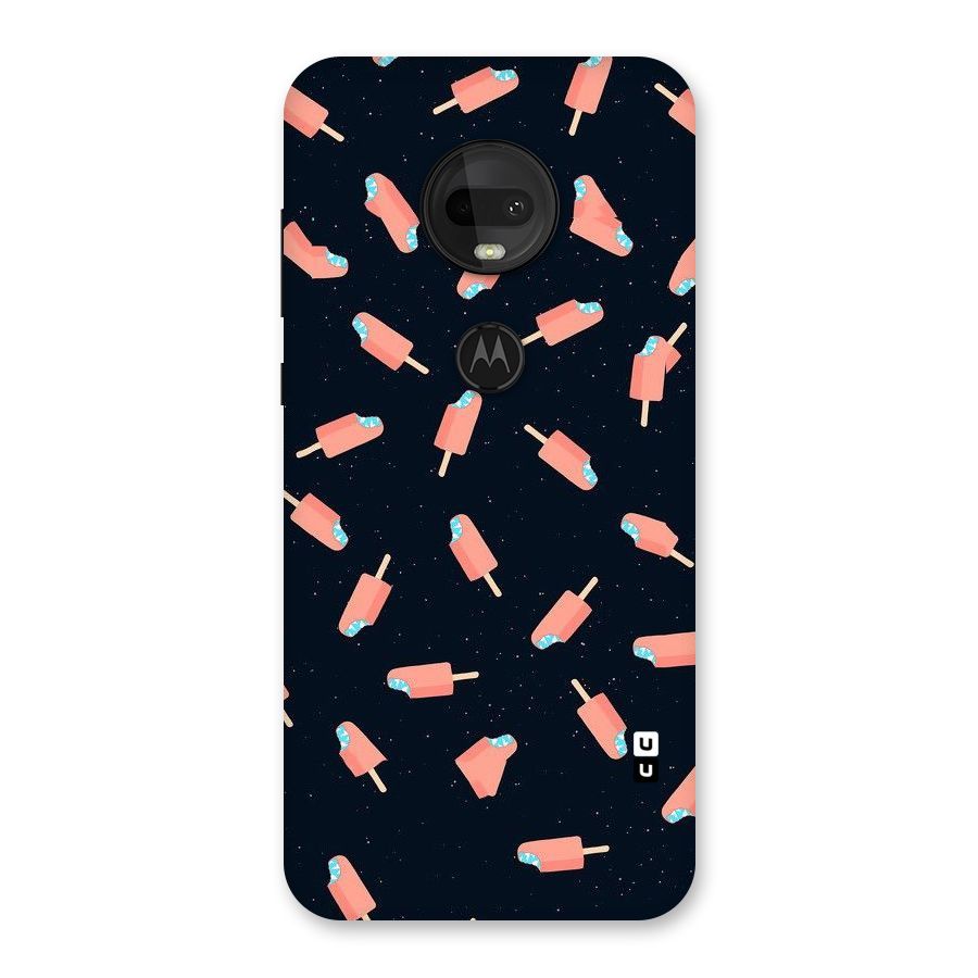 Icy Pattern Back Case for Moto G7