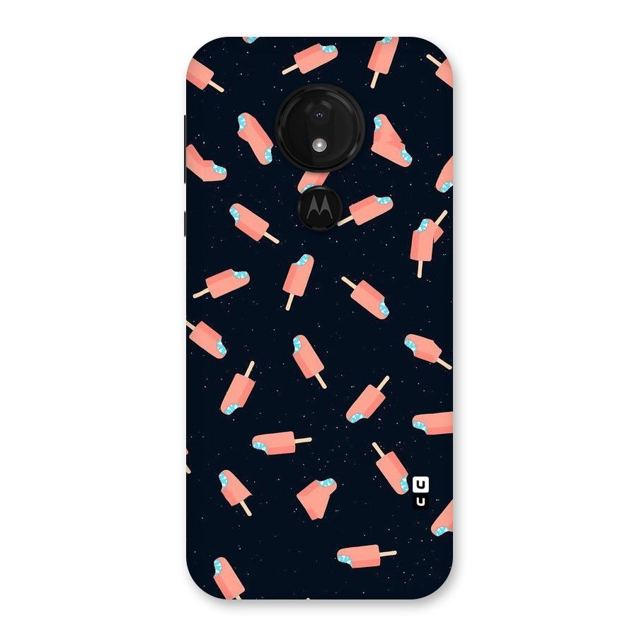 Icy Pattern Back Case for Moto G7 Power