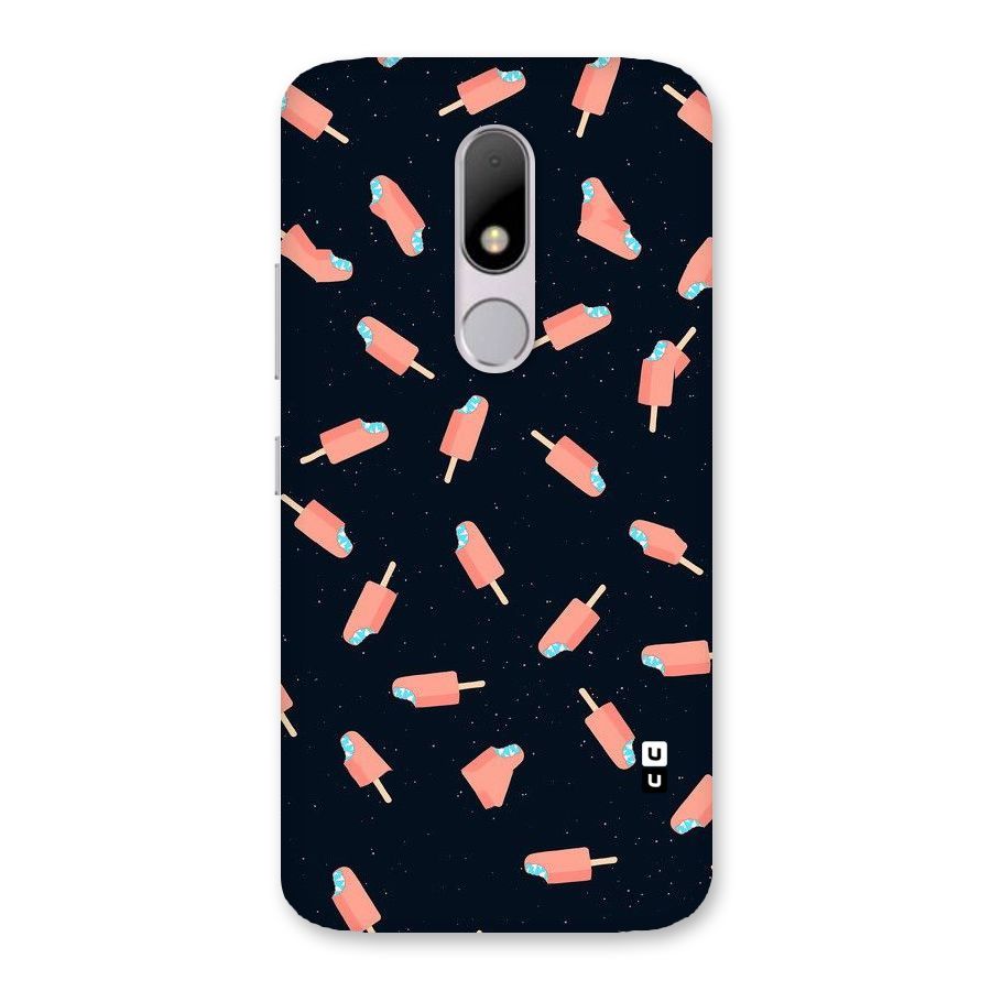 Icy Pattern Back Case for Moto M