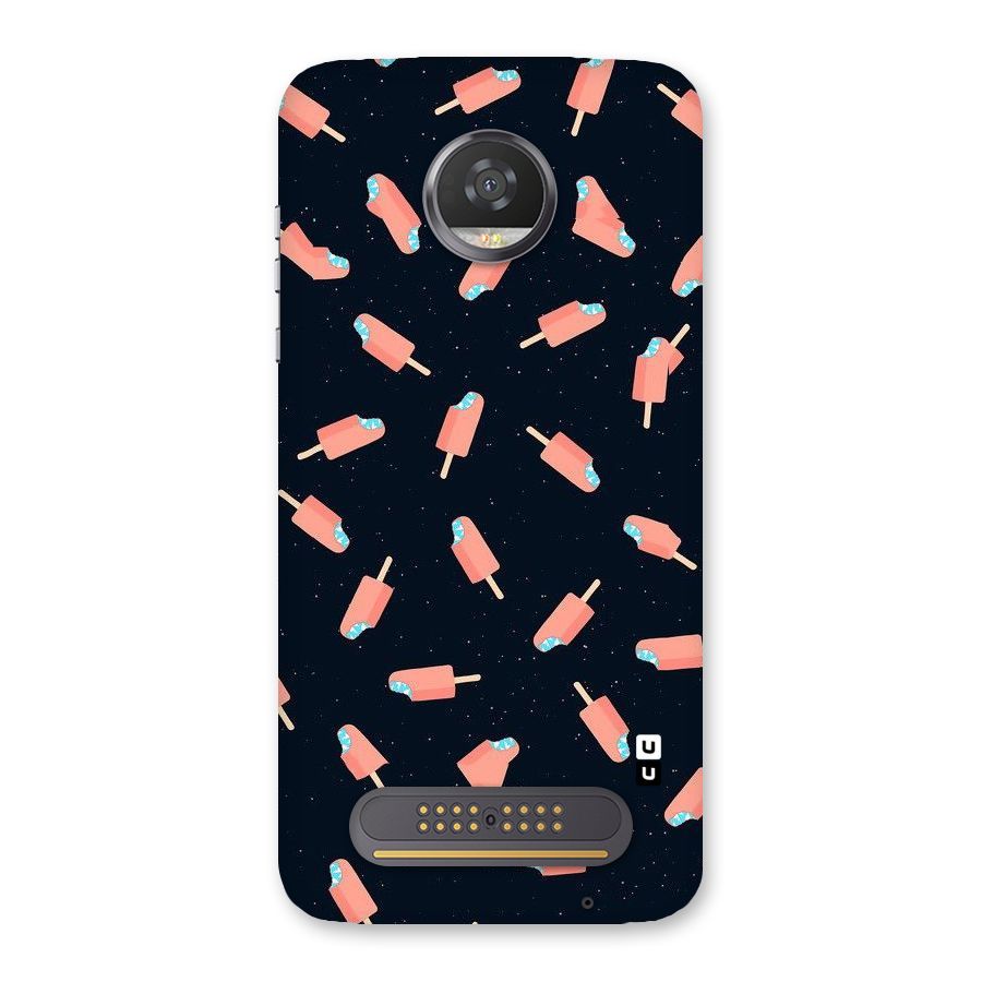 Icy Pattern Back Case for Moto Z2 Play