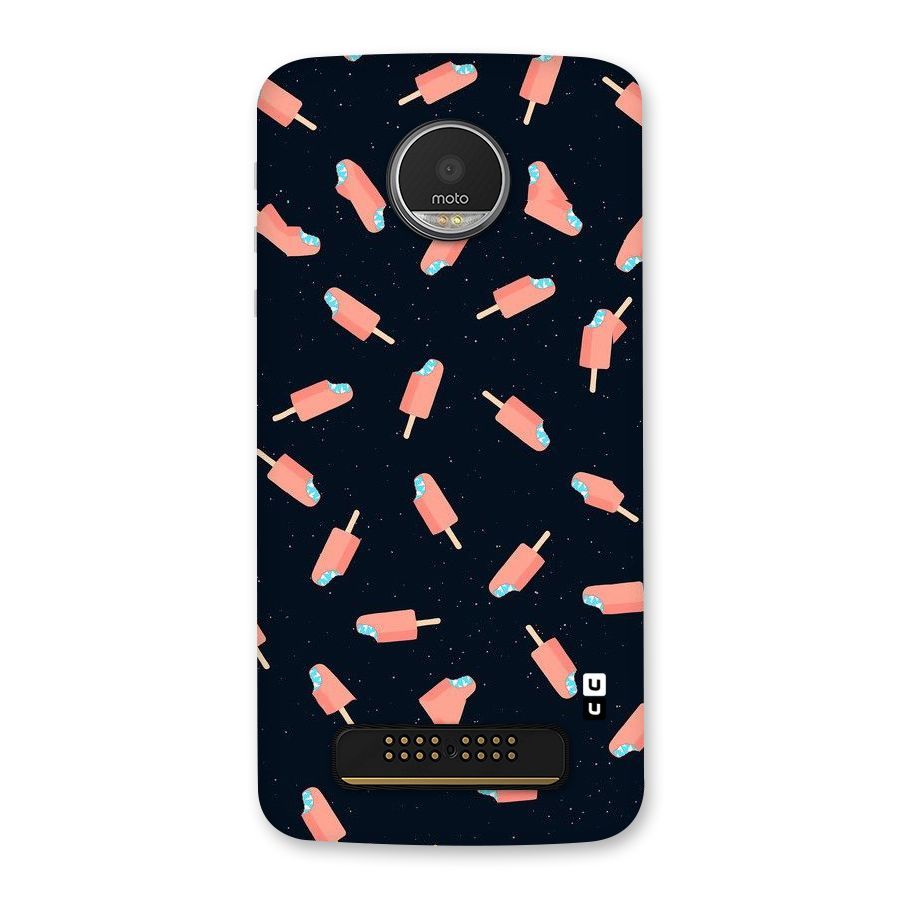 Icy Pattern Back Case for Moto Z Play
