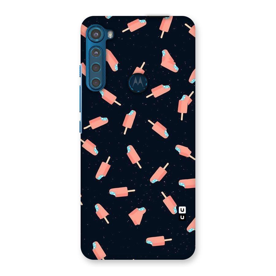 Icy Pattern Back Case for Motorola One Fusion Plus