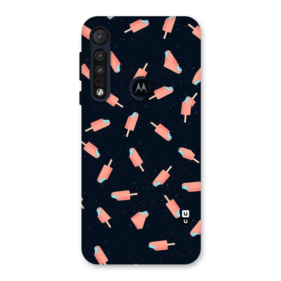 Icy Pattern Back Case for Motorola One Macro