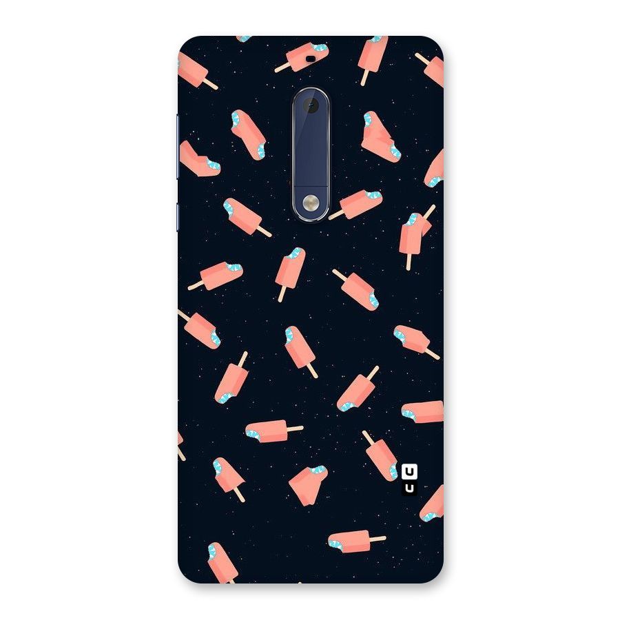 Icy Pattern Back Case for Nokia 5