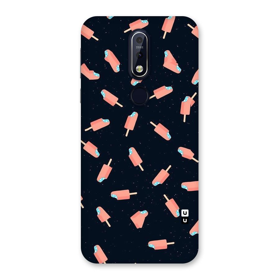 Icy Pattern Back Case for Nokia 7.1