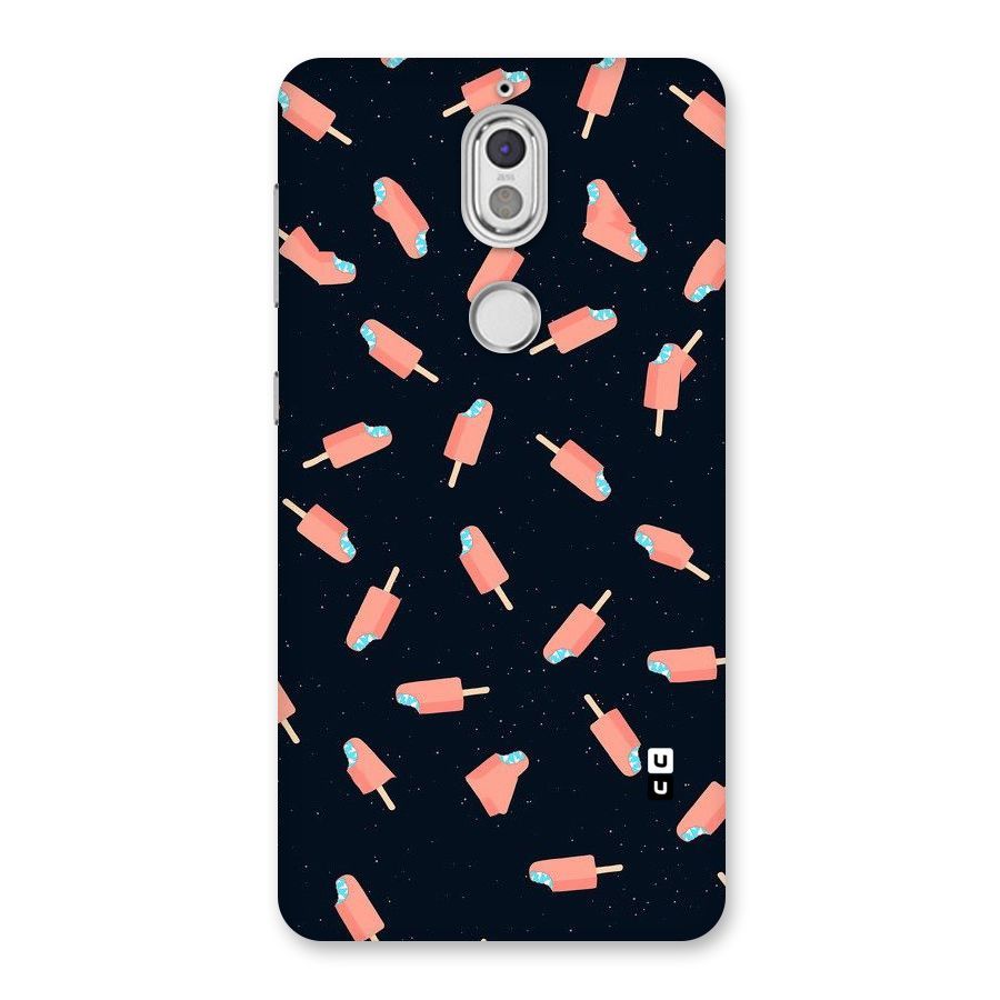 Icy Pattern Back Case for Nokia 7