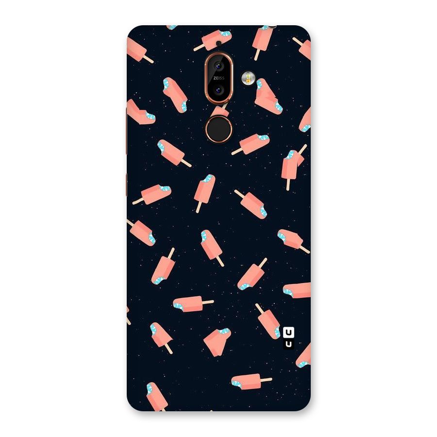 Icy Pattern Back Case for Nokia 7 Plus