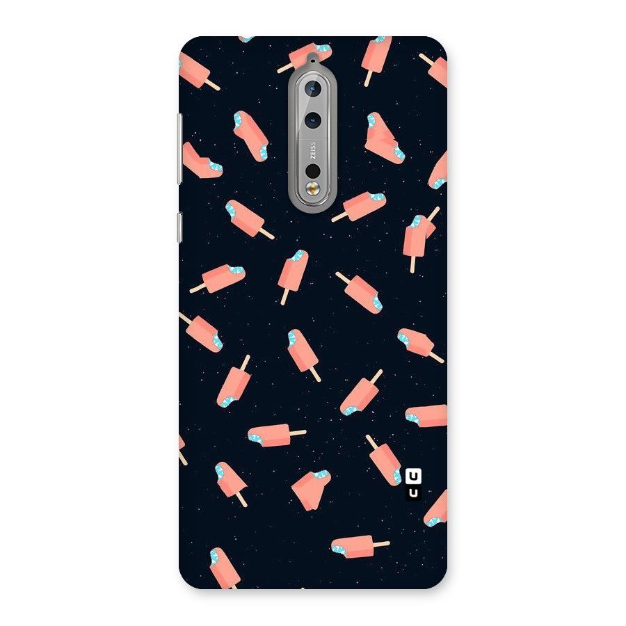 Icy Pattern Back Case for Nokia 8