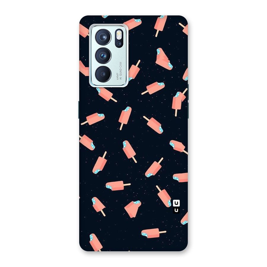 Icy Pattern Back Case for Oppo Reno6 Pro 5G