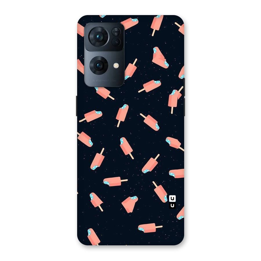 Icy Pattern Back Case for Oppo Reno7 Pro 5G
