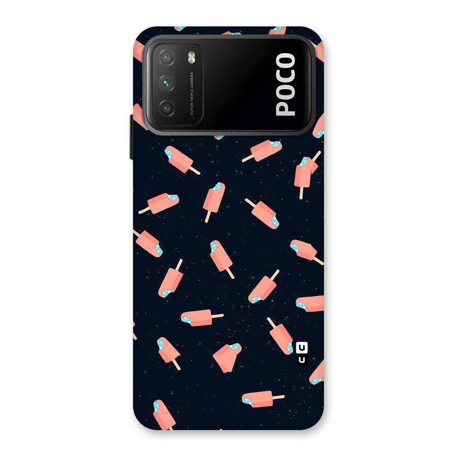 Icy Pattern Back Case for Poco M3