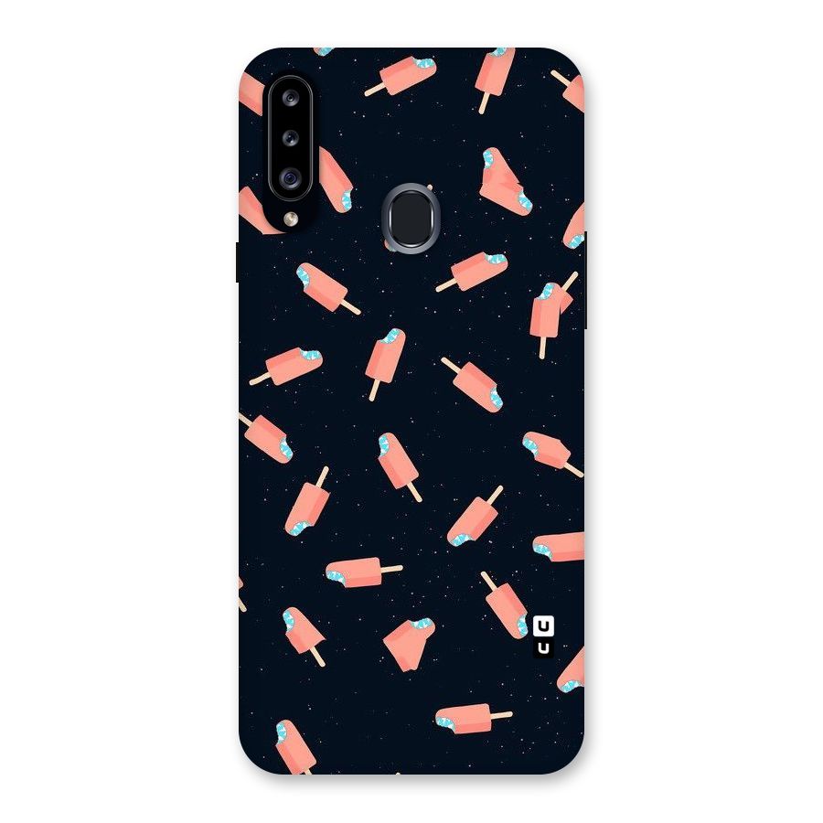 Icy Pattern Back Case for Samsung Galaxy A20s