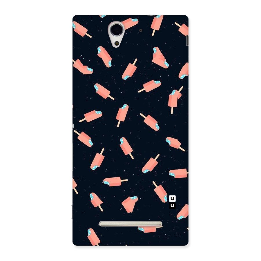 Icy Pattern Back Case for Sony Xperia C3