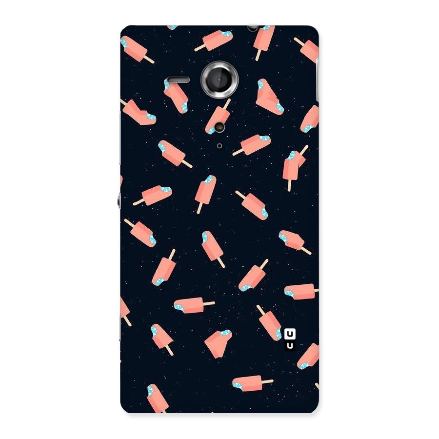 Icy Pattern Back Case for Sony Xperia SP