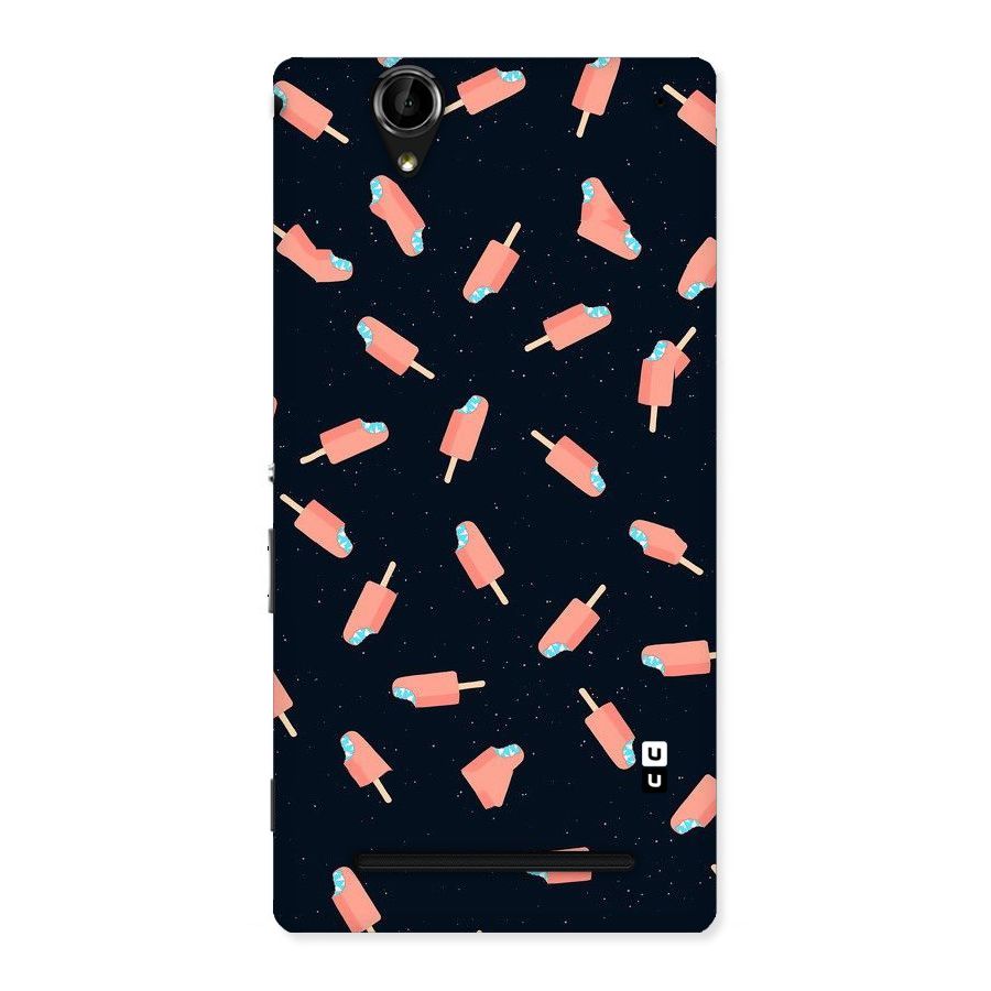 Icy Pattern Back Case for Sony Xperia T2