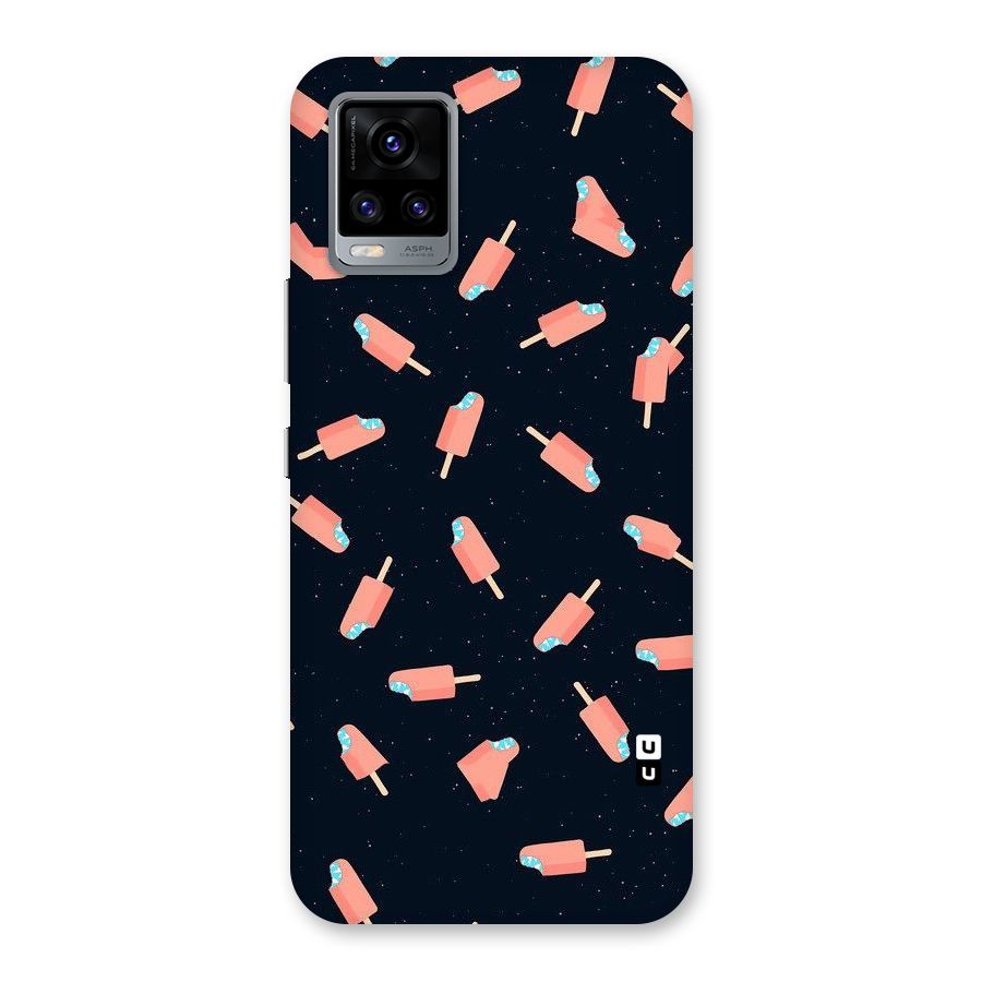 Icy Pattern Back Case for Vivo V20