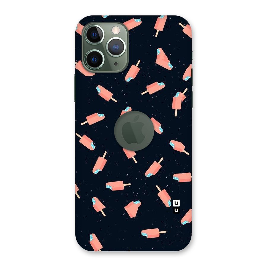 Icy Pattern Back Case for iPhone 11 Pro Logo  Cut