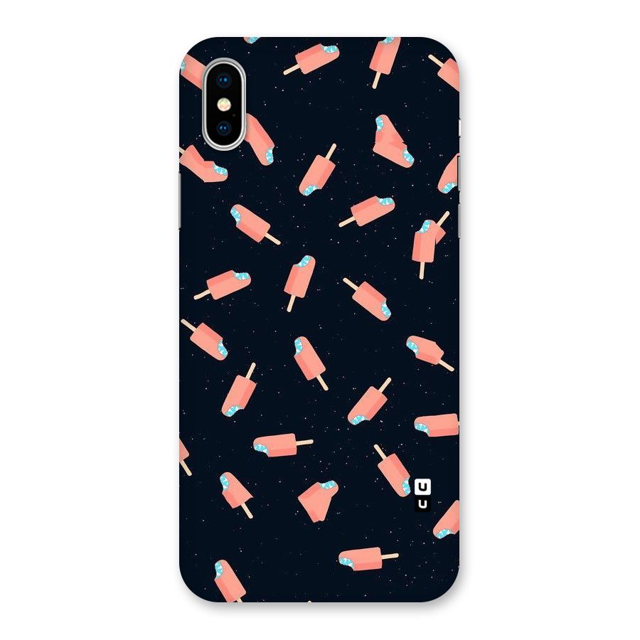 Icy Pattern Back Case for iPhone XS