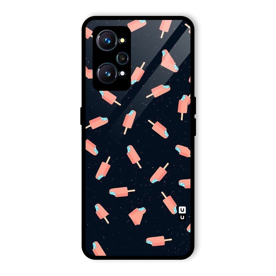 Icy Pattern Glass Back Case for Realme GT Neo2