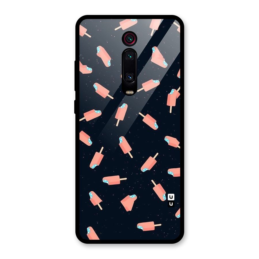 Icy Pattern Glass Back Case for Redmi K20 Pro