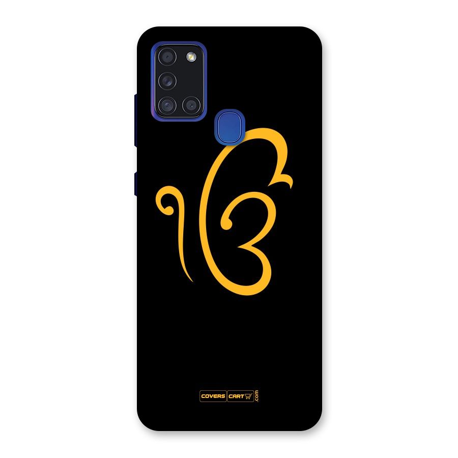 Ik Onkar Back Case for Galaxy A21s