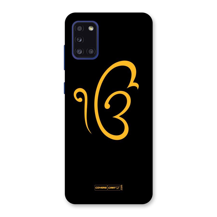 Ik Onkar Back Case for Galaxy A31