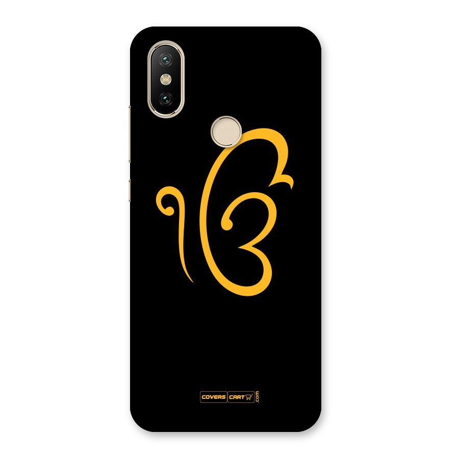 Ik Onkar Back Case for Mi A2