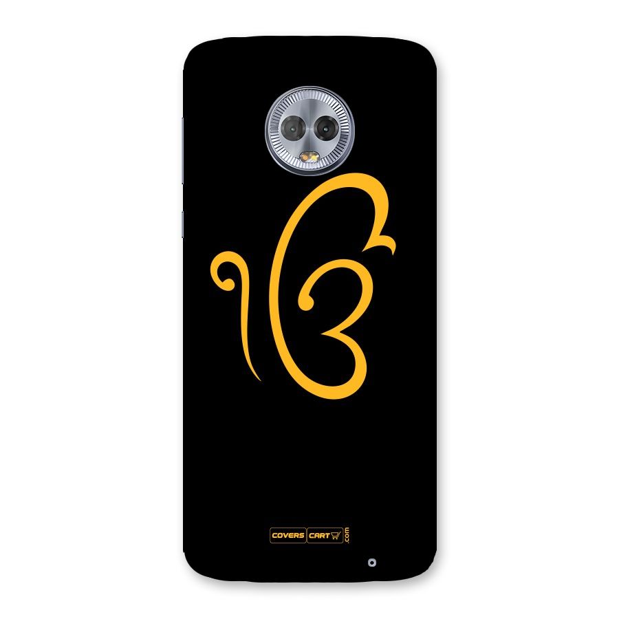 Ik Onkar Back Case for Moto G6 Plus