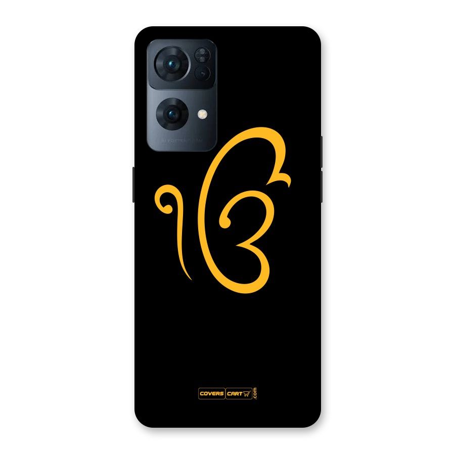 Ik Onkar Back Case for Oppo Reno7 Pro 5G