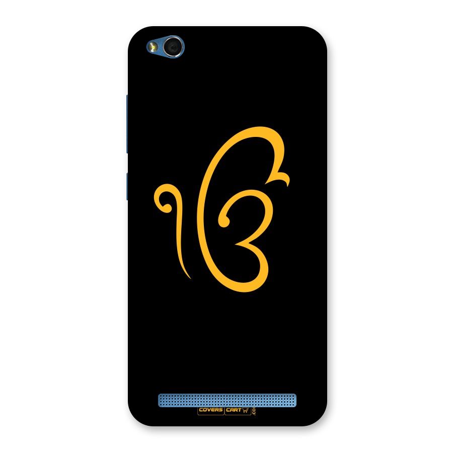 Ik Onkar Back Case for Redmi 5A