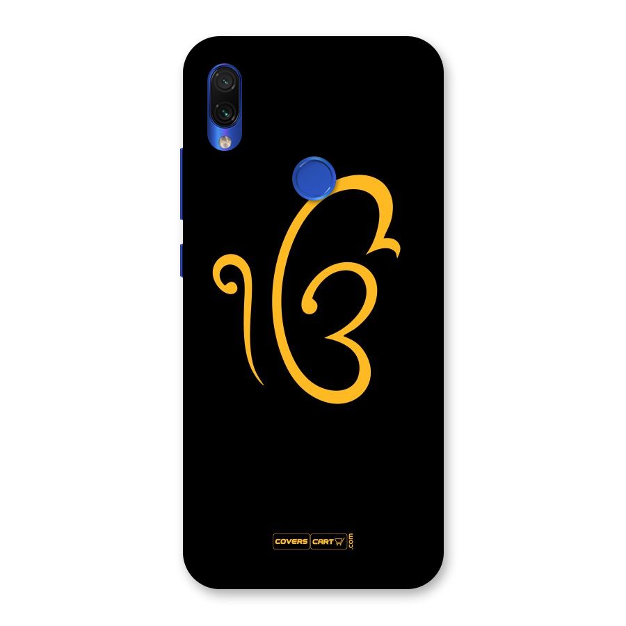 Ik Onkar Back Case for Redmi Note 7S