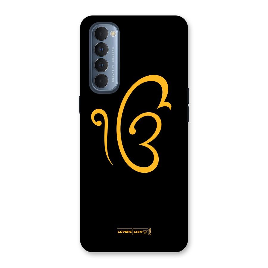 Ik Onkar Back Case for Reno4 Pro