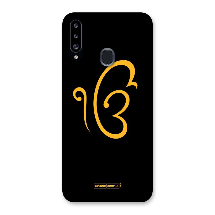 Ik Onkar Back Case for Samsung Galaxy A20s