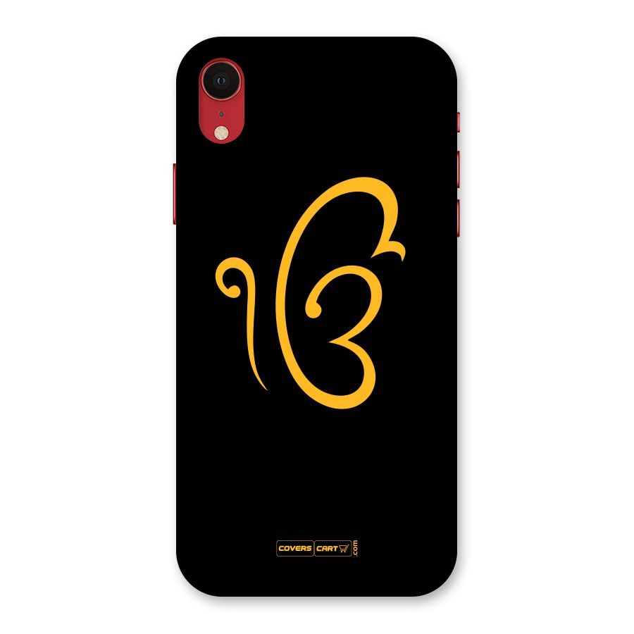 Ik Onkar Back Case for iPhone XR