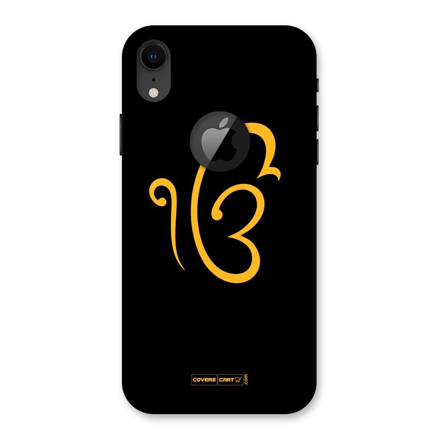 Ik Onkar Back Case for iPhone XR Logo Cut