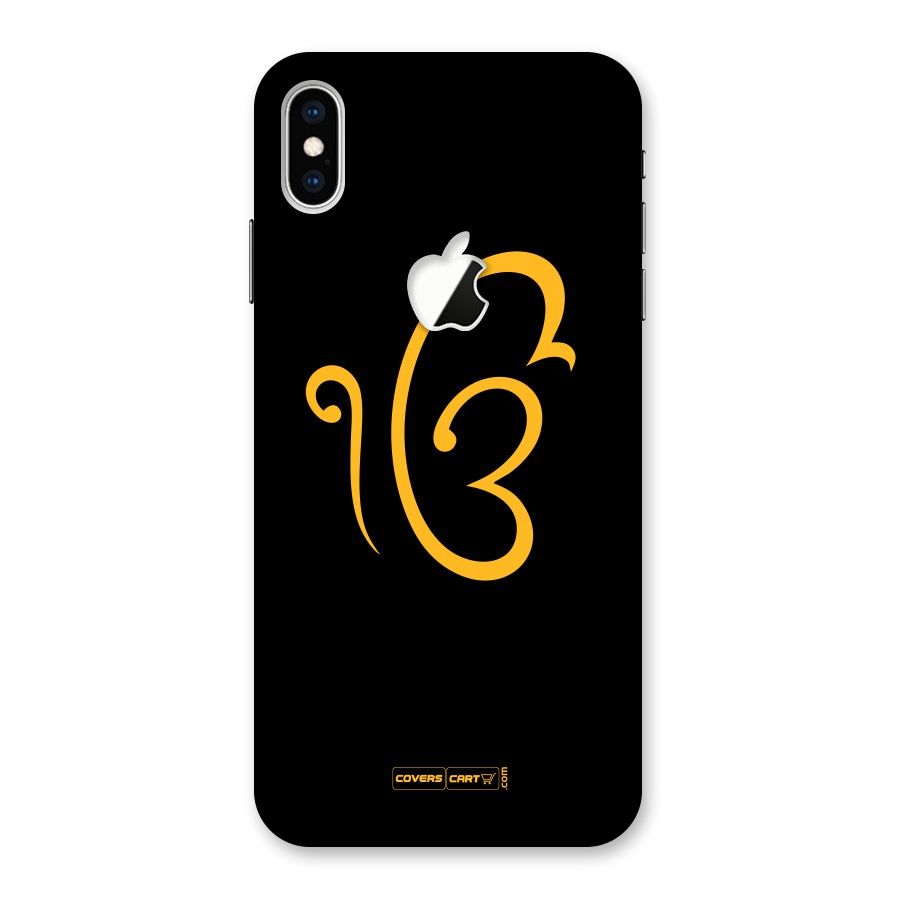 Ik Onkar Back Case for iPhone XS Max Apple Cut
