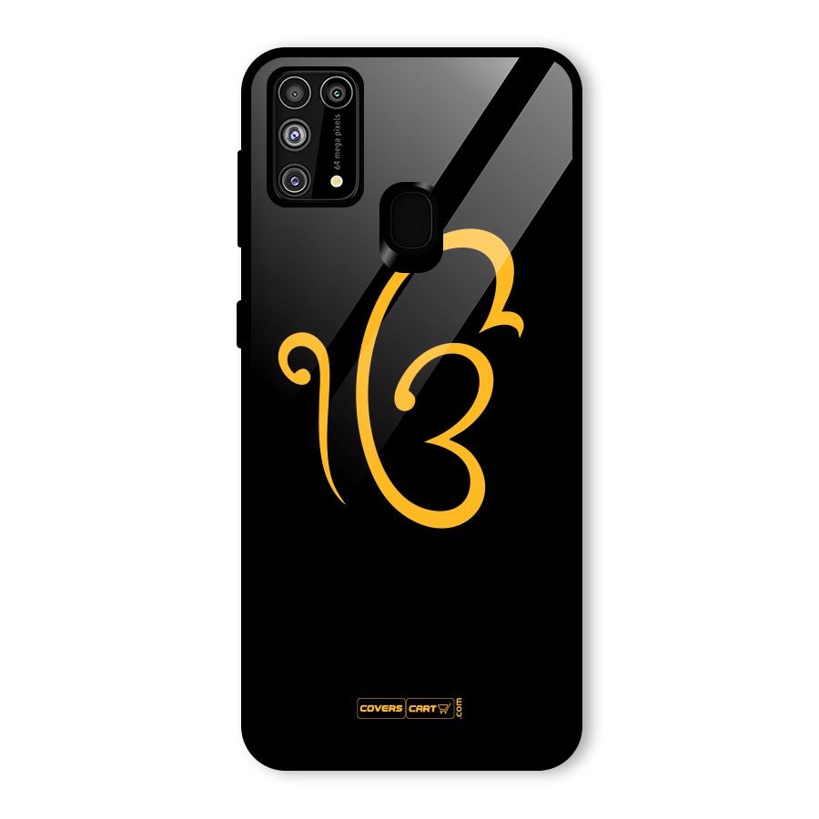 Ik Onkar Glass Back Case for Galaxy F41