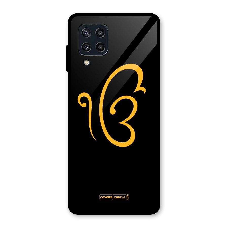 Ik Onkar Glass Back Case for Galaxy M32