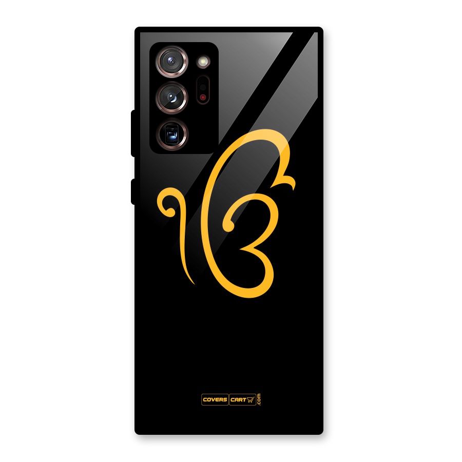 Ik Onkar Glass Back Case for Galaxy Note 20 Ultra 5G