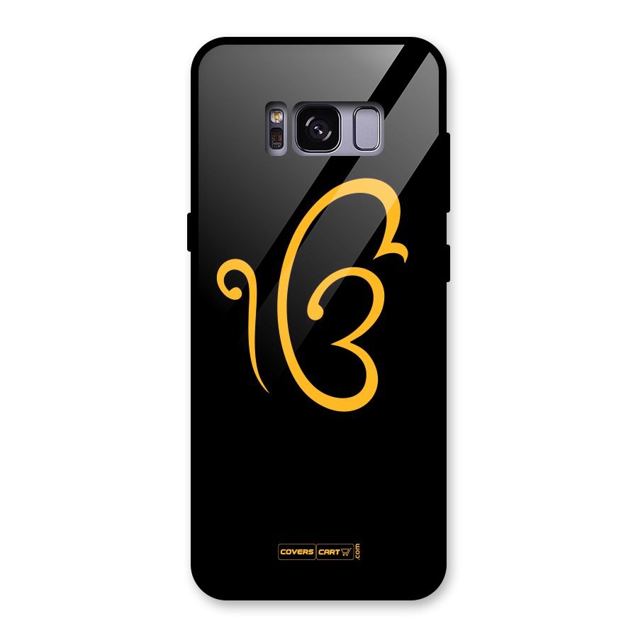 Ik Onkar Glass Back Case for Galaxy S8
